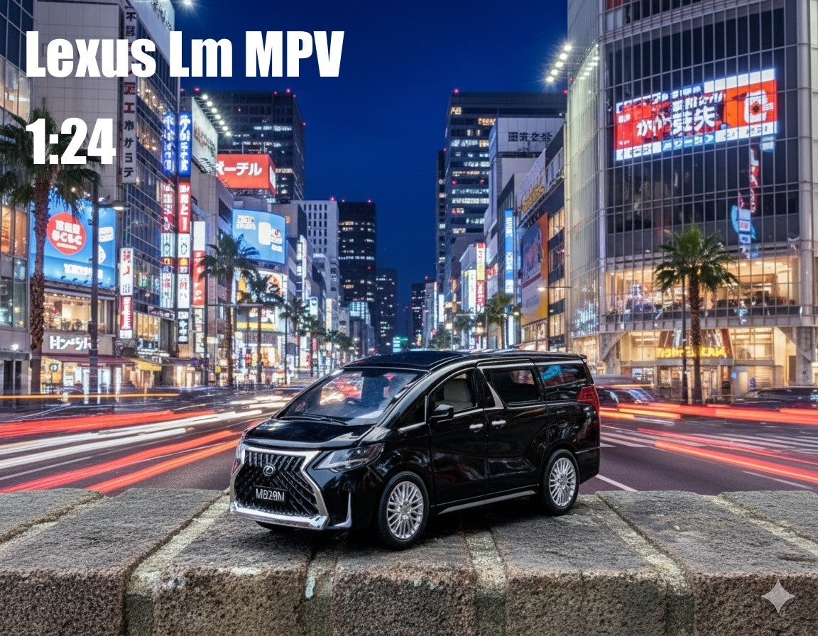 1:24 Lexus Lm MPV Minivan 1/24 Diecast Model Car Toy Collection Gift Kids S