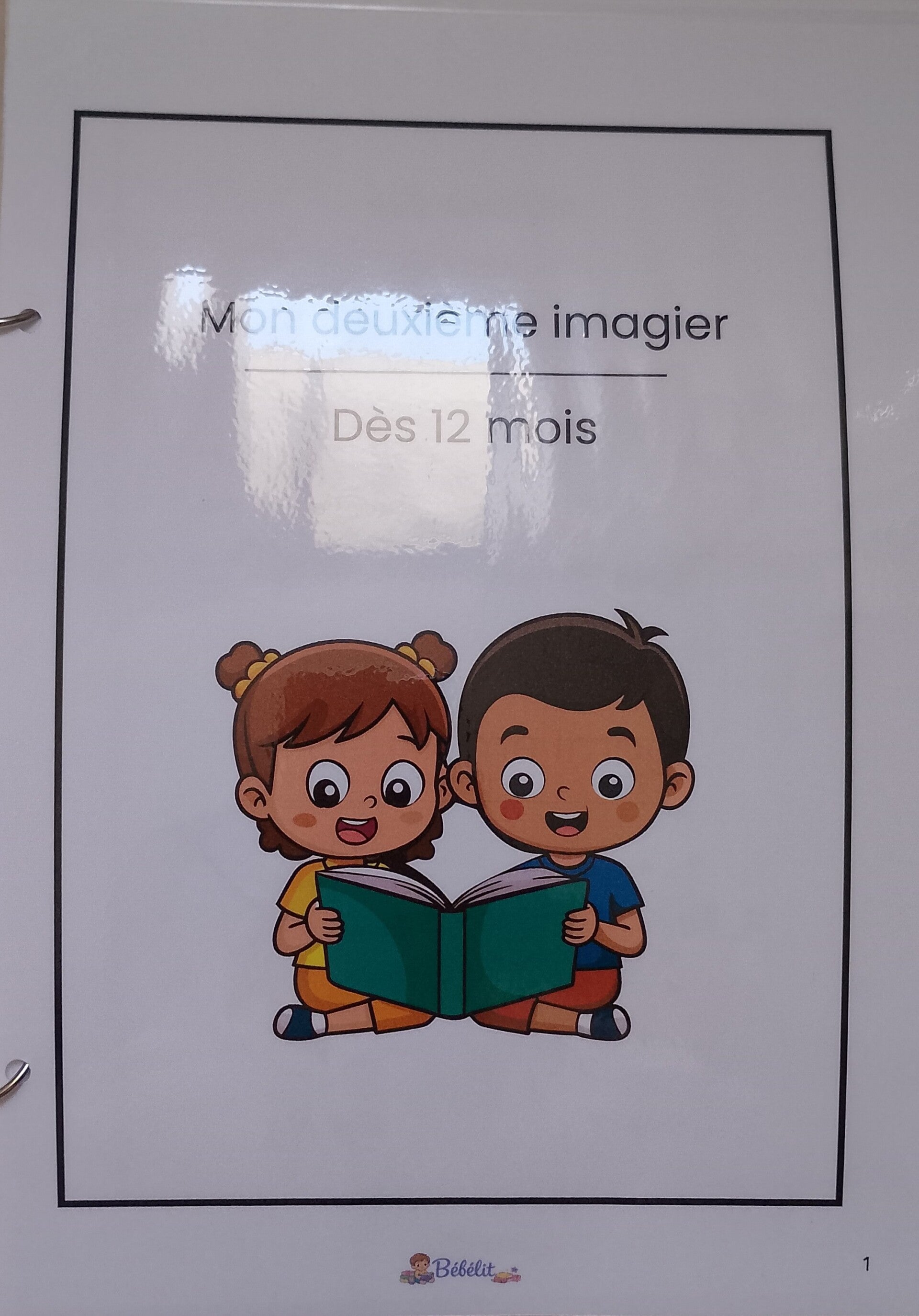 Livret d'apprentissage "mon deuxième imagier"
