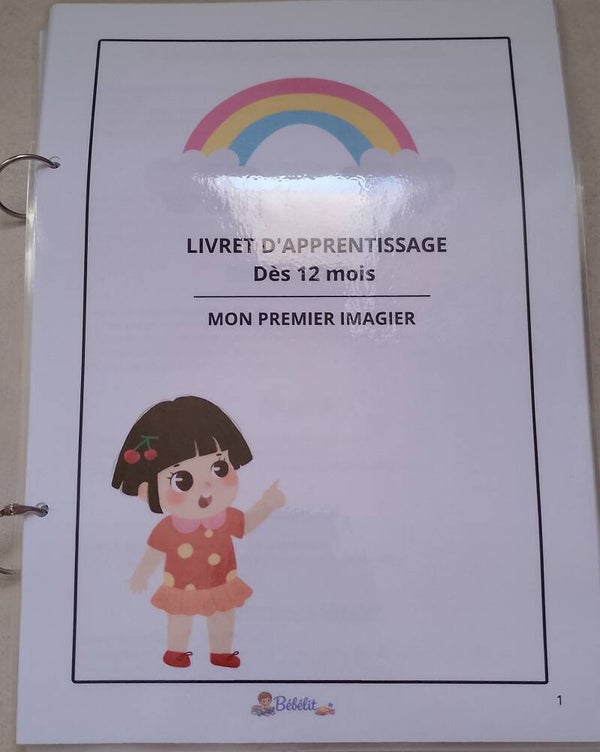 Livret d'apprentissage "mon premier imagier"