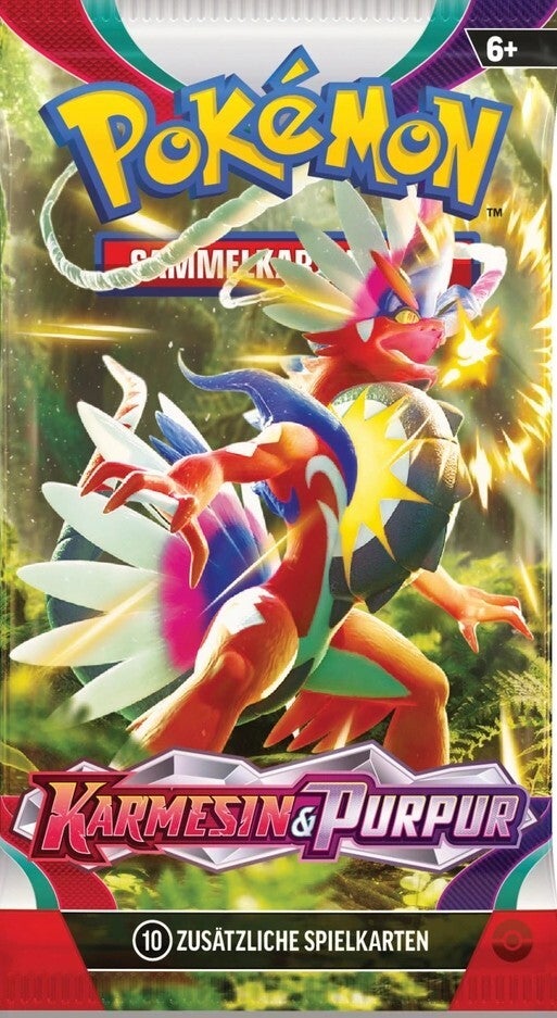 Pokemon Karmesin & Purpur Booster (Deutsch)