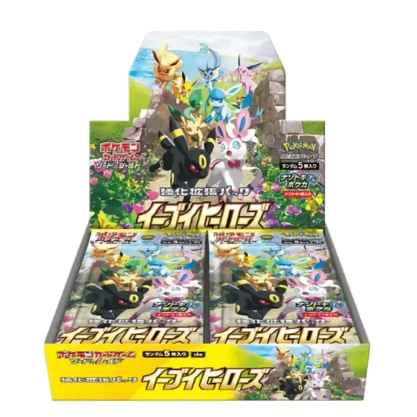 Pokemon Schwert & Schild Eevee Heroes Display (japanisch)