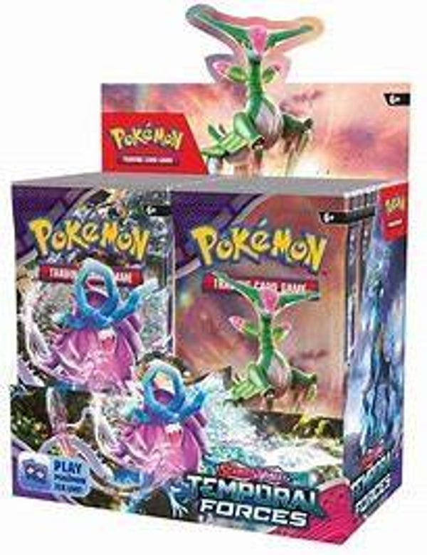 Pokemon Karmesin & Purpur Gewalten der Zeit Display (DE)