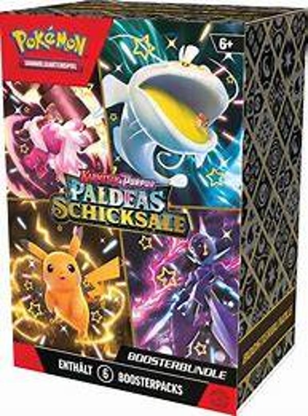 Pokemon Karmesin & Purpur Paldeas Schicksale Booster Bundle (DE)