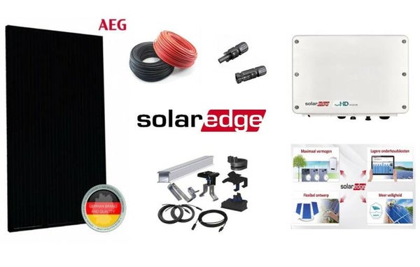 15 Zonnepanelen Premium plus pakket - Incl. installatie & BTW