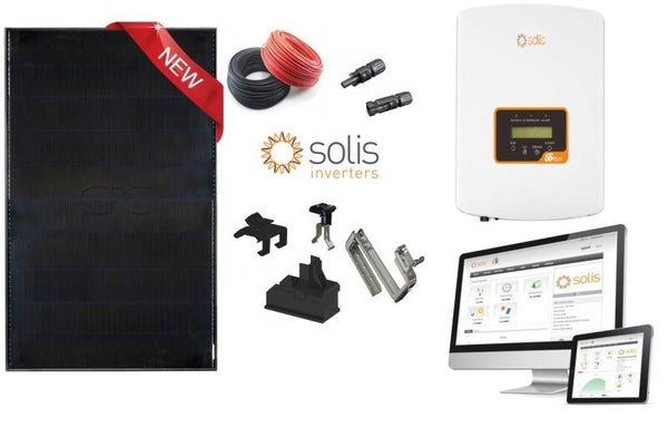 6 zonnepanelen Power basis pakket - Incl. installatie