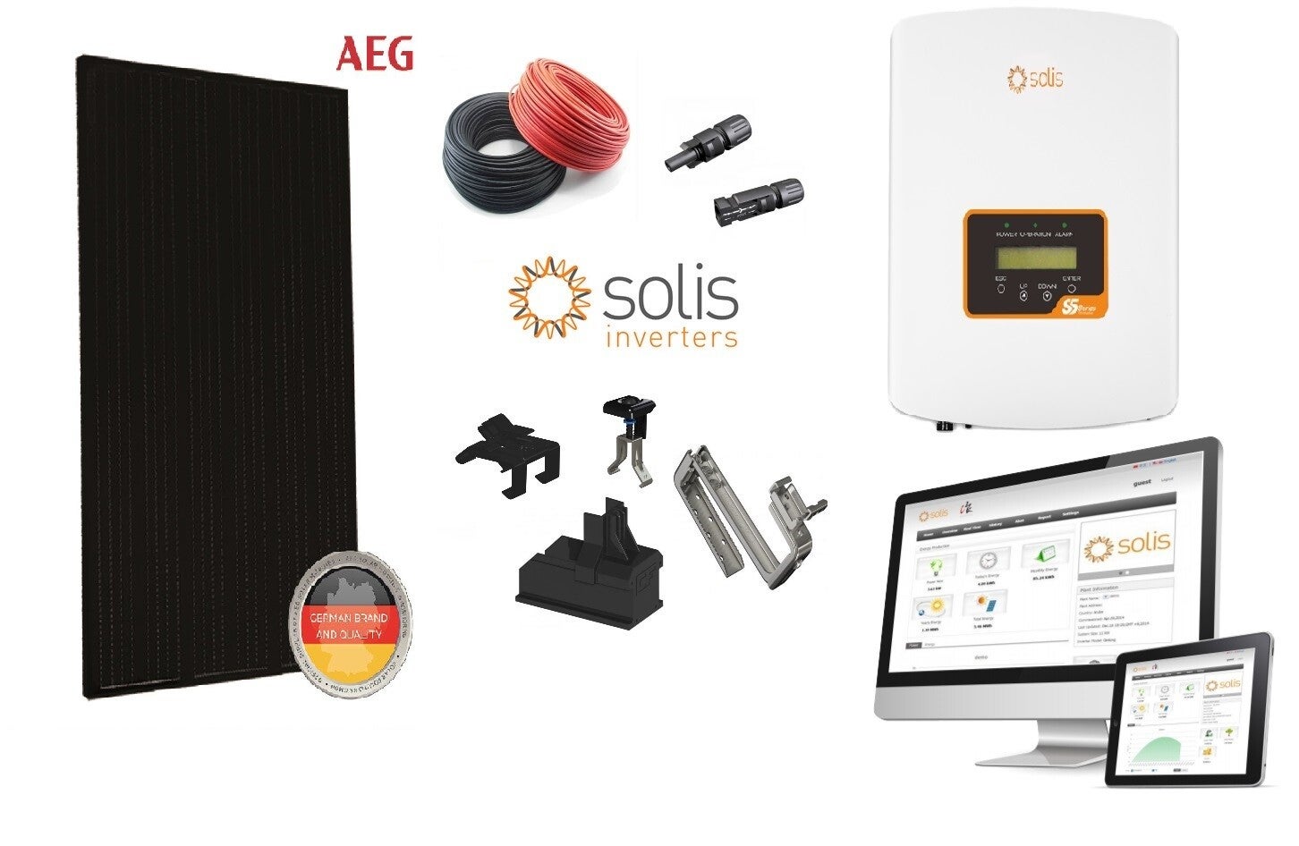 14 zonnepanelen Premium basis pakket - Incl. installaties