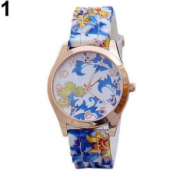 F- FLEURS Bleu