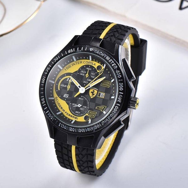 H FERRARI LOOK JAUNE