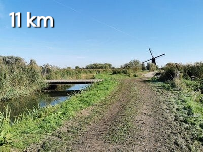 Groepswandeling door het Land van Heusden en Altena. Wandeling door de Kornse Boezem naar het Duyls bos.