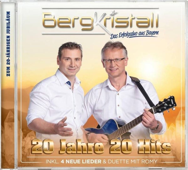 Bergkristall - 20 Jahre 20 Hits - Zum 20-jährigen Jubiläum mit Autogrammkarte