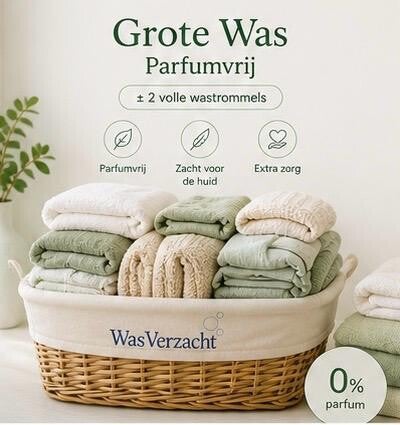 Grote was - Parfumvrij  🫧