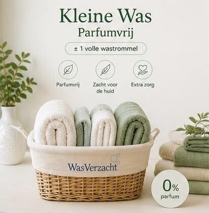 Kleine was - Parfumvrij 🫧
