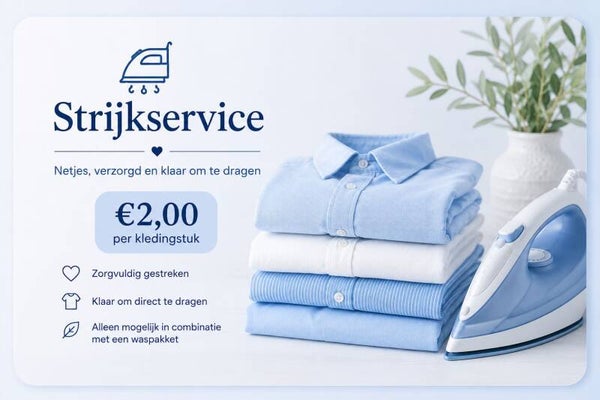 Strijken per kledingstuk