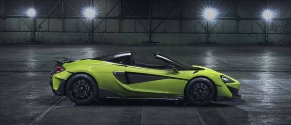 Lime Green Luxury Car