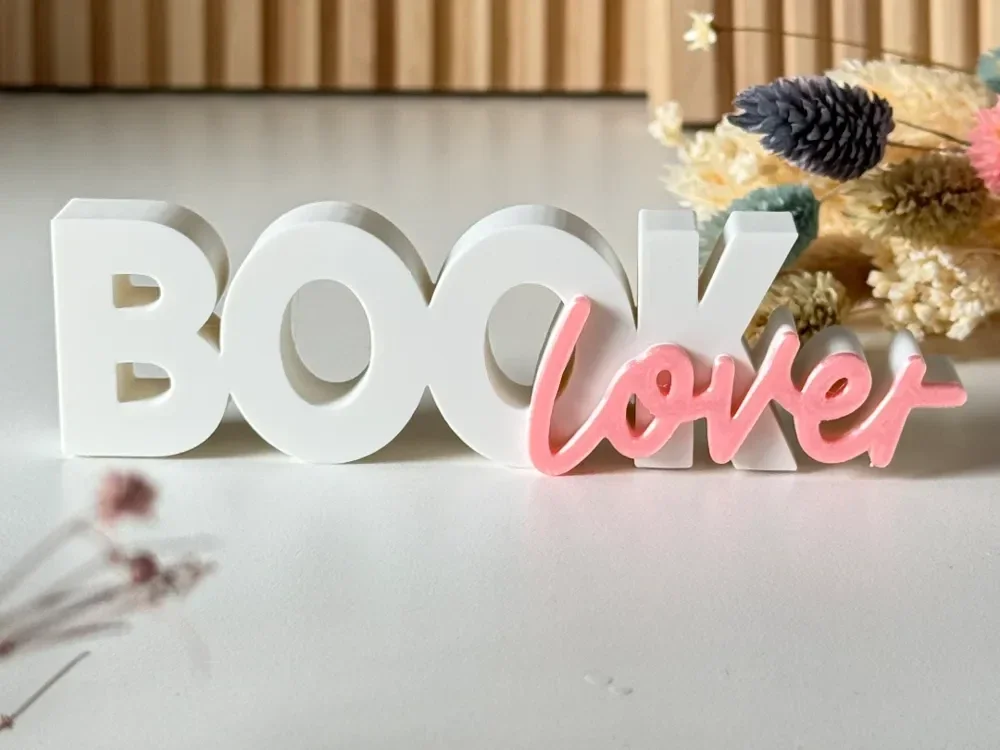 Booklover decor