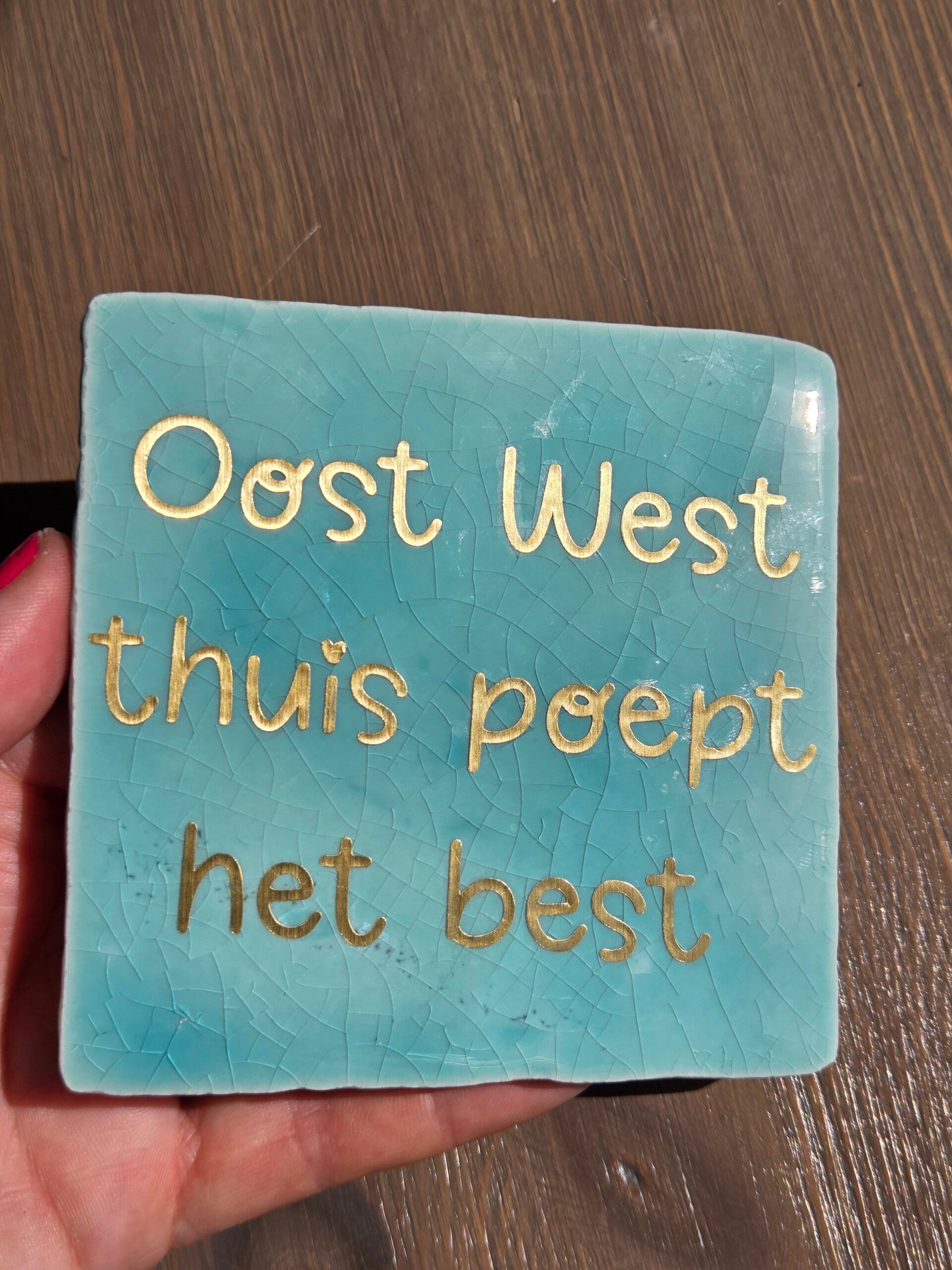 Oost West thuis poept het best