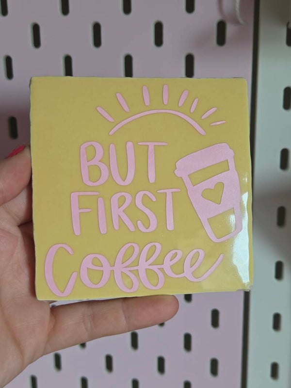 But first coffee