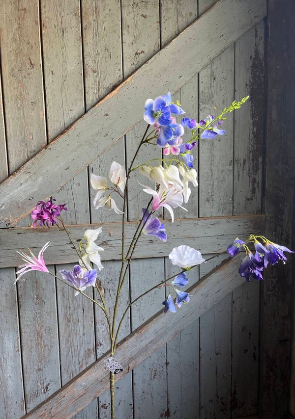 Gemixte bloemen tak
