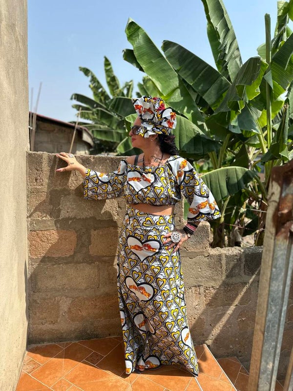 Damen Dress - Ghana 🇬🇭 Outfit