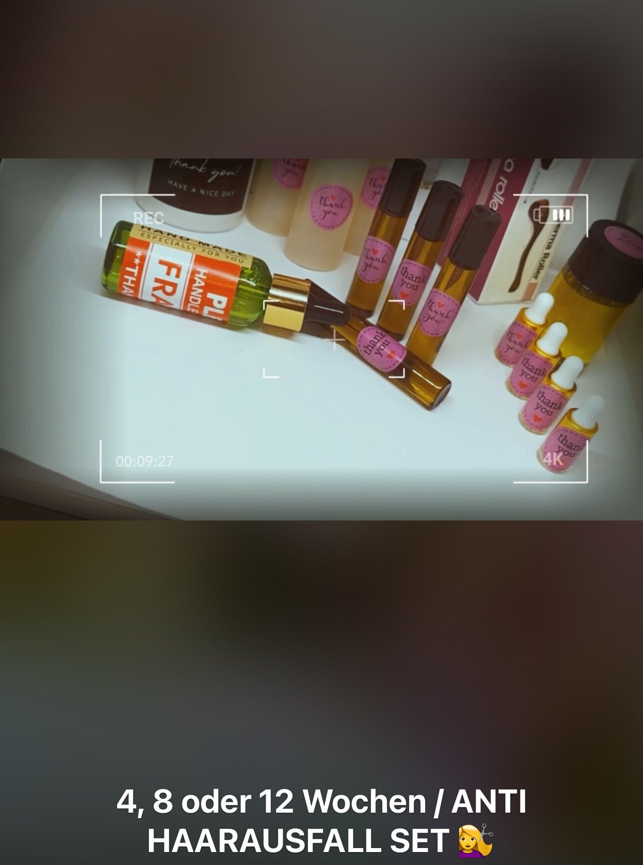 UNISEX - Anti - Haarausfall Set für 12 Wochen - 3 Monate