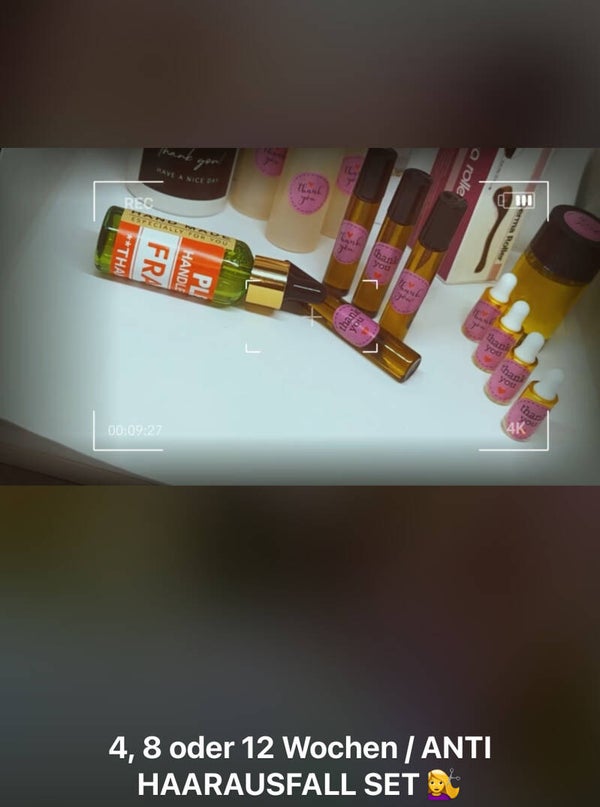 UNISEX - Anti - Haarausfall Set für 12 Wochen - 3 Monate
