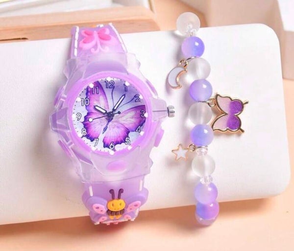 Mädchen Set Uhr