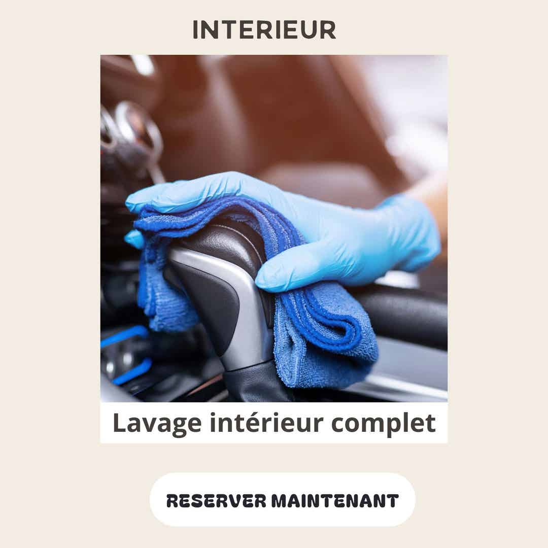 NETTOYAGE INTERIEUR VOITURE