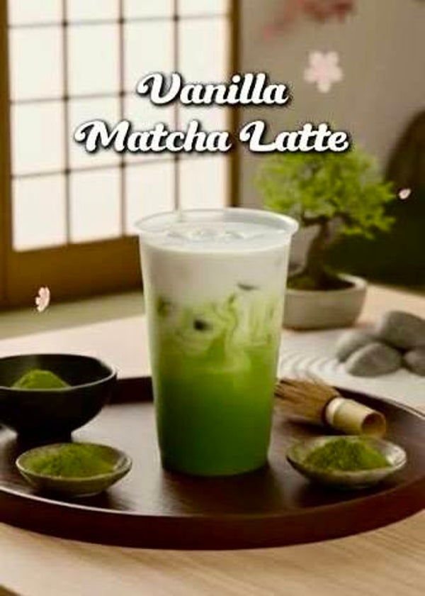 Vanilla Matcha Latte Tea
