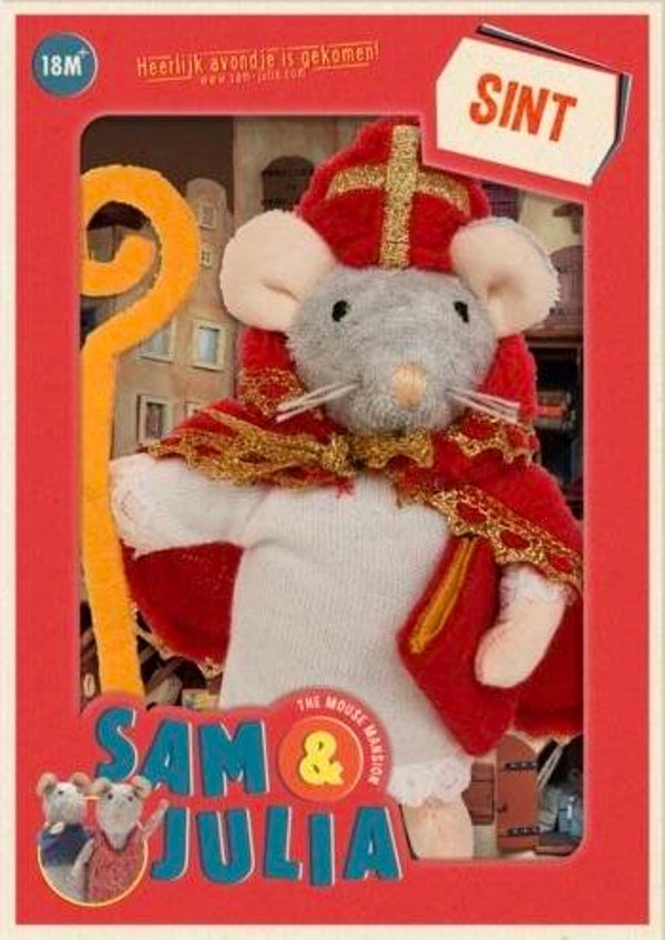 Sinterklaas muis zonder Staf