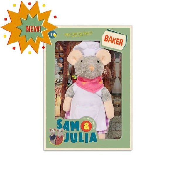 Knuffel Muis Bakker