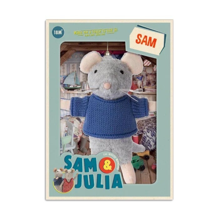 Knuffel Muis Sam