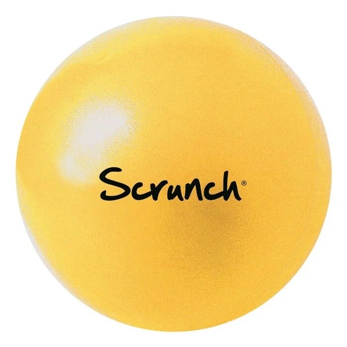 Scrunch Bal Pastel geel