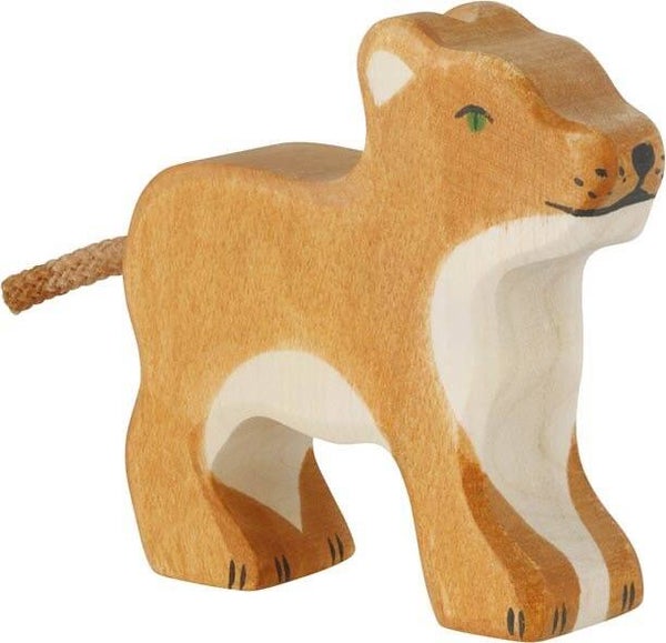 Holztiger leeuwtje
