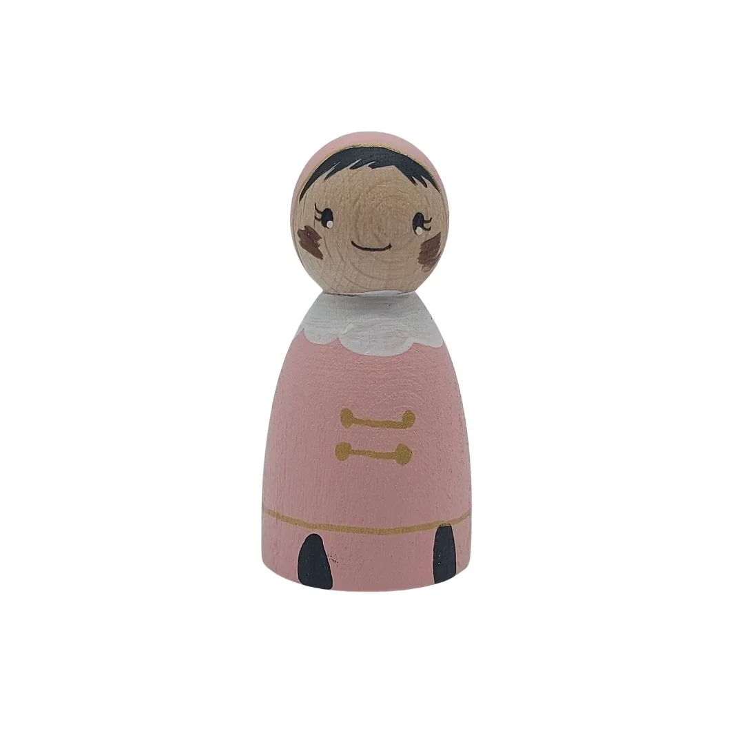 Roetveeg Piet Pegdoll Pastel roze