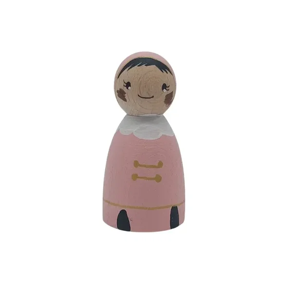 Roetveeg Piet Pegdoll Pastel roze