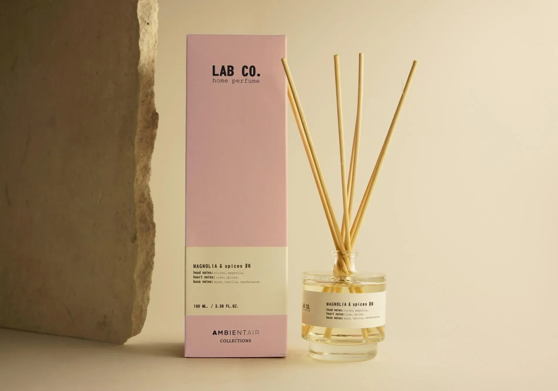Luchtverfrisser Mikado : LAB CO : Magnolia & Spices #6
