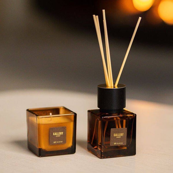 Geurstokjes 120ml Amber Gallery