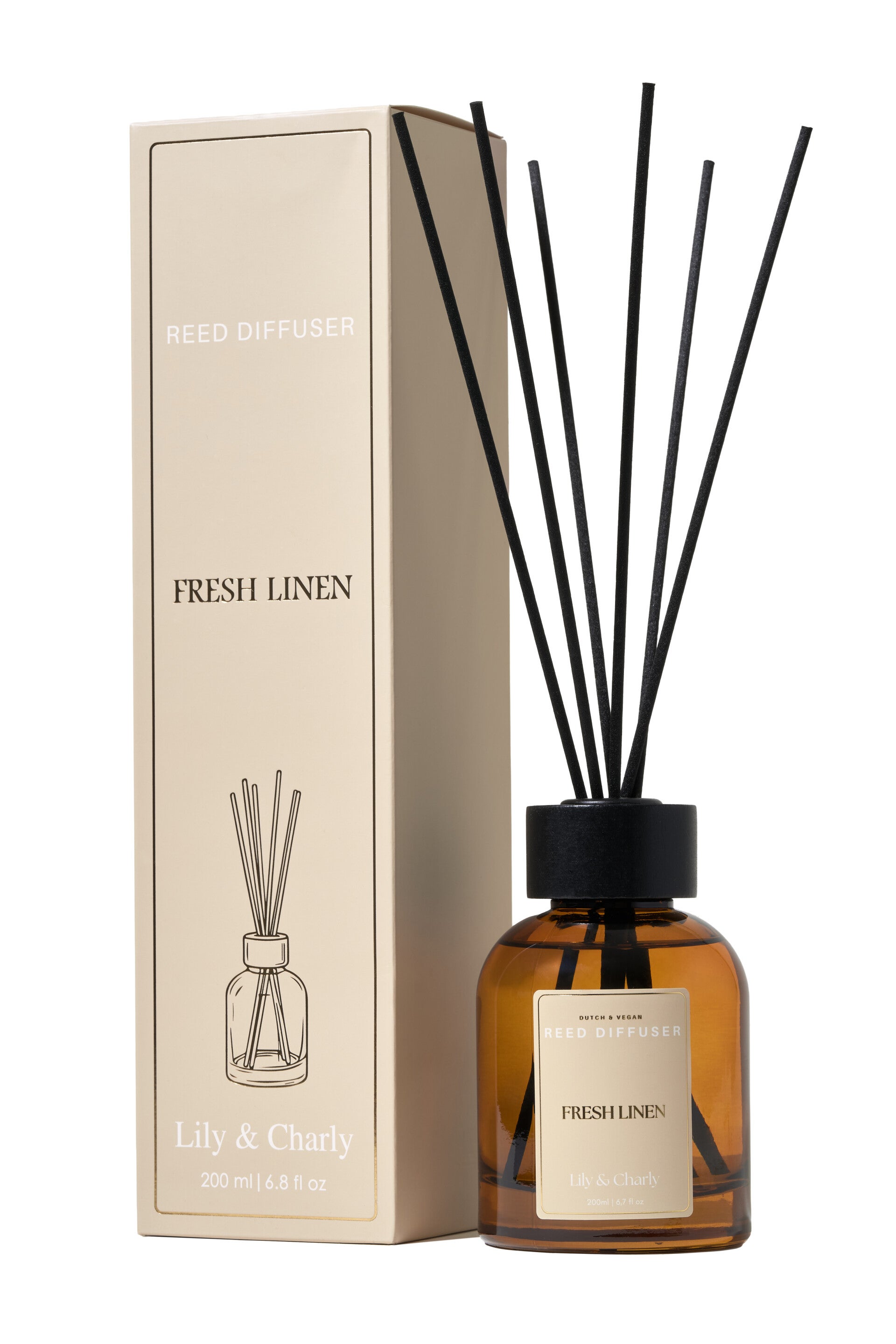 Lily & Charly Diffuser 200ml FRESH LINEN L&C
