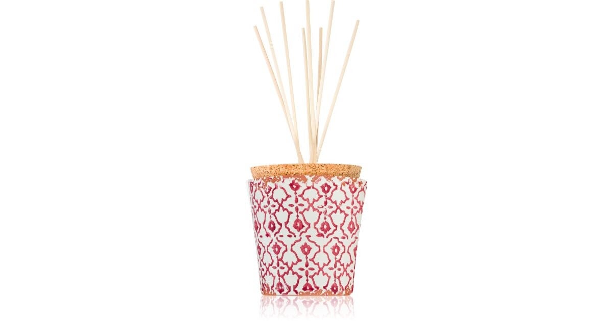Wax Design Batik Bergamot Reed Diffuser - Geurstokjes - Luxe Keramische Houder - Huisparfum - 150ml