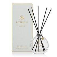 Riverdale - Geurstokjes - Lily & Green Tea - 90 ml - Grijs - Subtiele geurverspreiding
