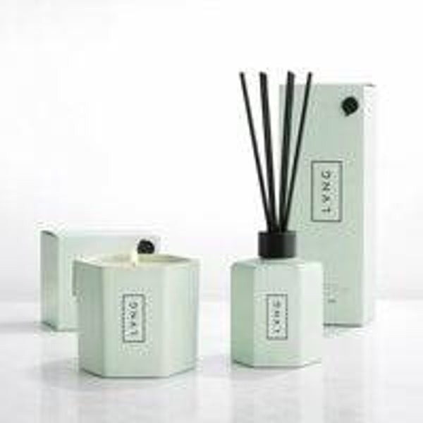 Geschenkset - Geurkaars & Geurstokjes - Cadeauset - Giftset - Huisparfum Singapore - Giftset | LVNG Rozen, Patchoeli & Honing, Bloemig