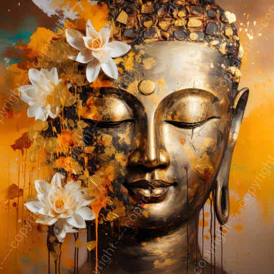 Art for the Home Boeddha Canvas Set van 5 100x150 cm | Leen Bakker Art for the Home Boeddha Canvas Set van 5 100x150 cm | Leen Bakker