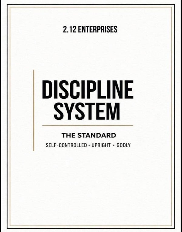 Discipline System