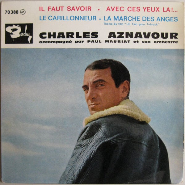7 inch ep -Charles Aznavour -chanson