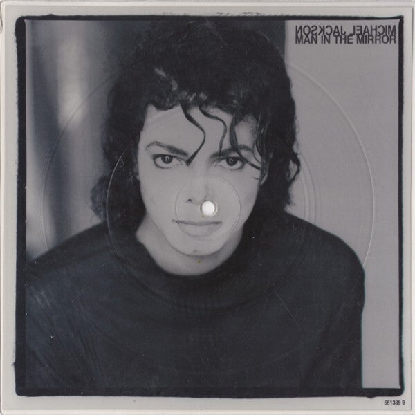 7'' Square Shape Vinyl Michael Jackson - Man In The Mirror