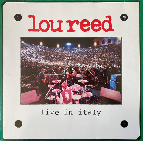 LP Lou Reed - Live In Italy - Rock
