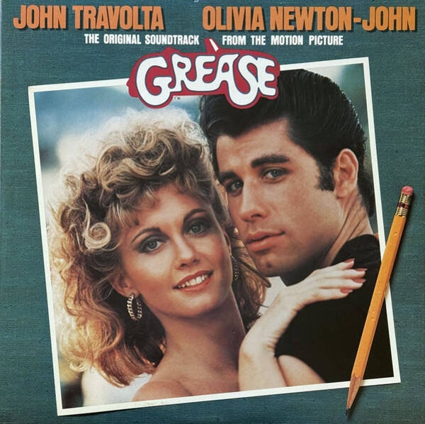 LP Grease -John Travolta en Olivia Newton-John -The original sound track