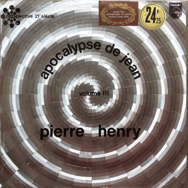 LP Apocalypse de Jean -Pierre Henry - volume 3 - modern klassiek,  Religious, Monolog, Experimental
