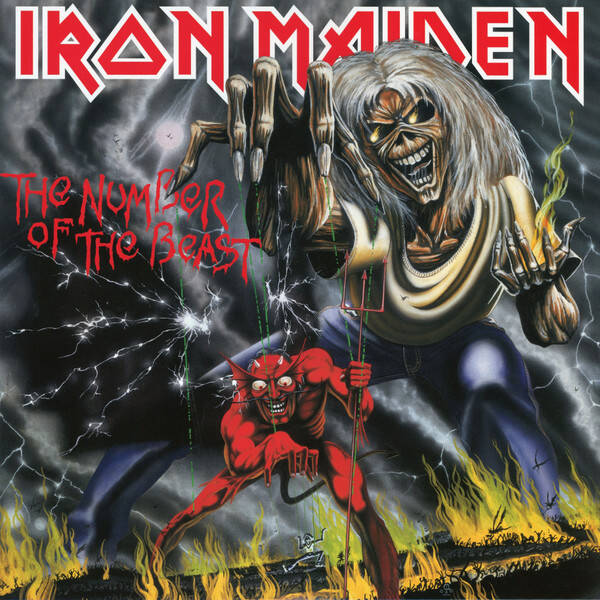 LP Iron Maiden - The Number Of The Beast - Hard Rock / Heavy Metal