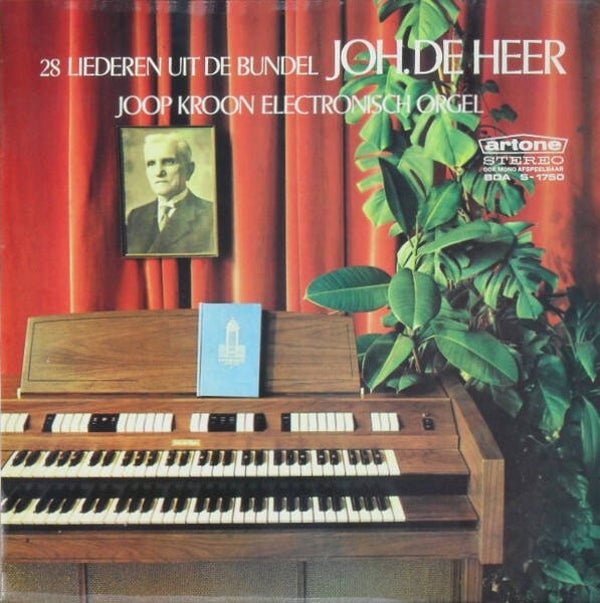 LP -Joop Kroon ‎– 28 Liederen Uit De Bundel Joh. De Heer- klassiek christian